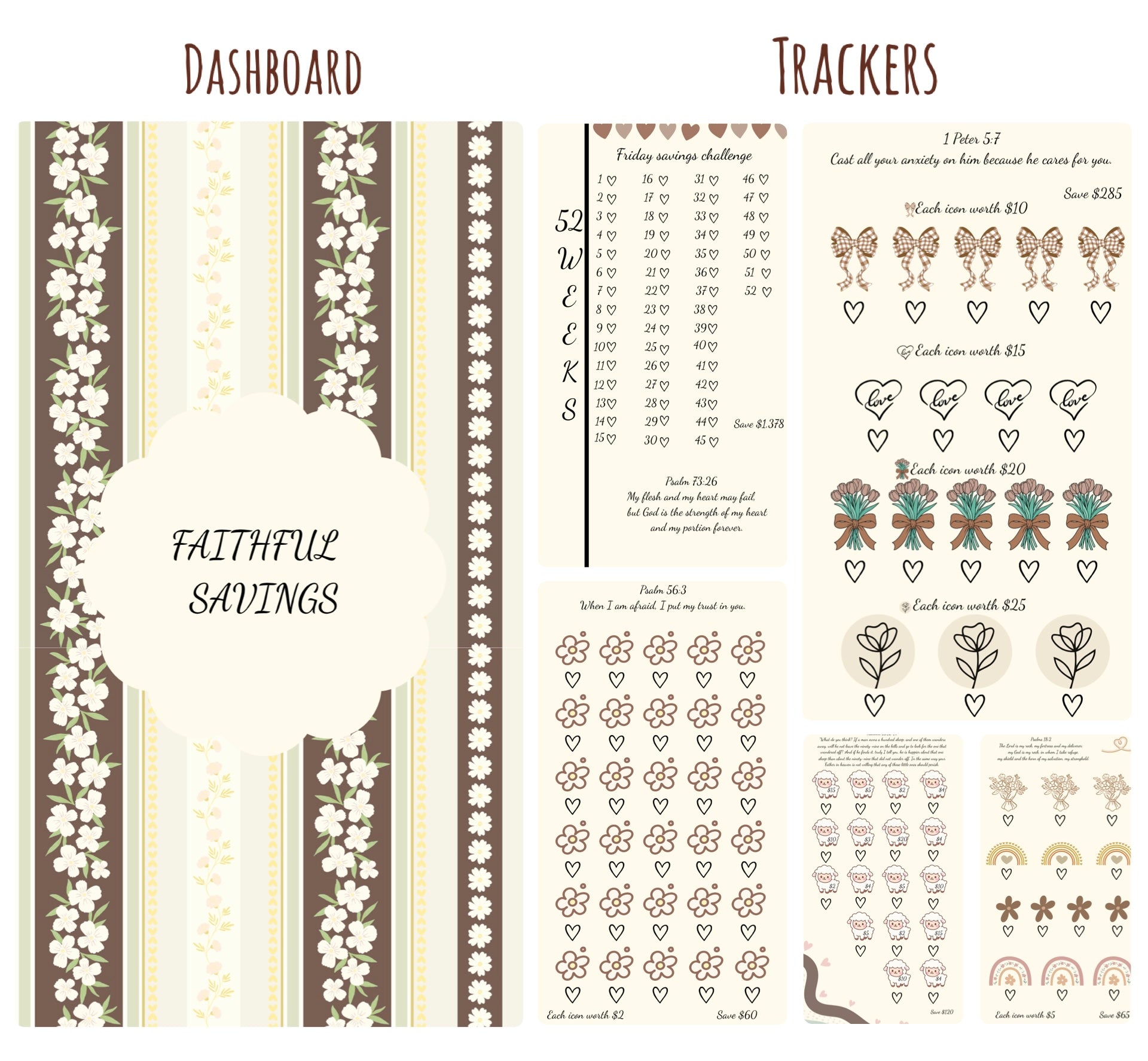 Faithful Savings Acrylic Binder
