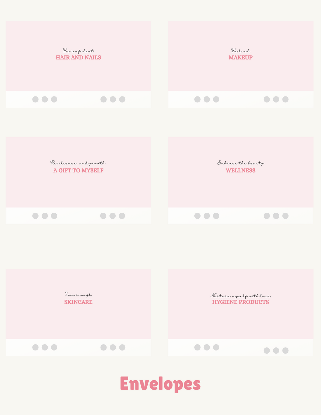 Self care savings bundle