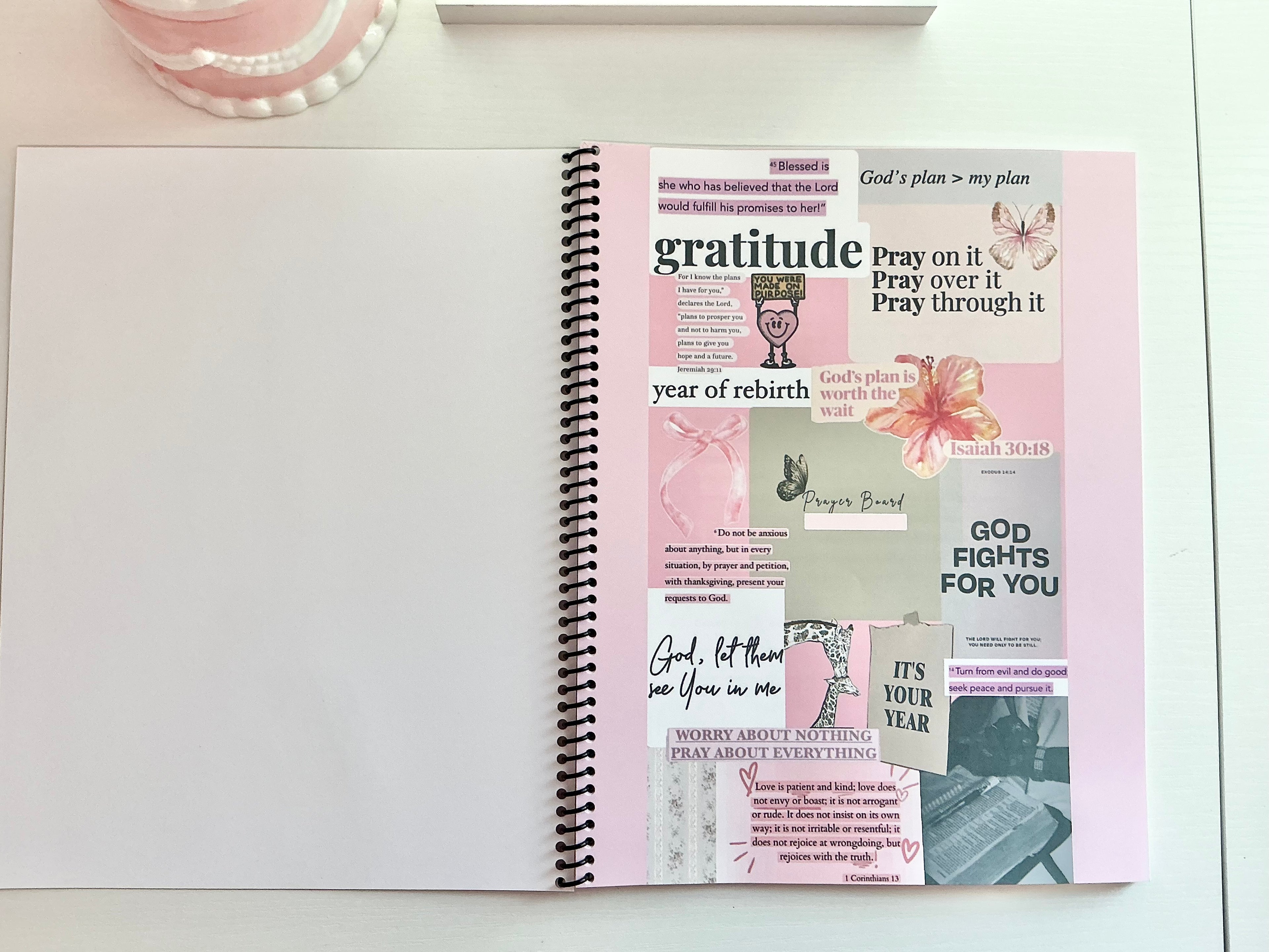 My prayer journal (Mi diario de oración)