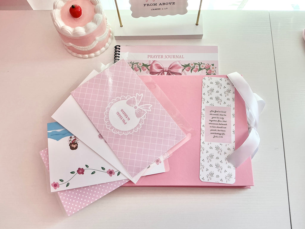 My prayer journal (Mi diario de oración)