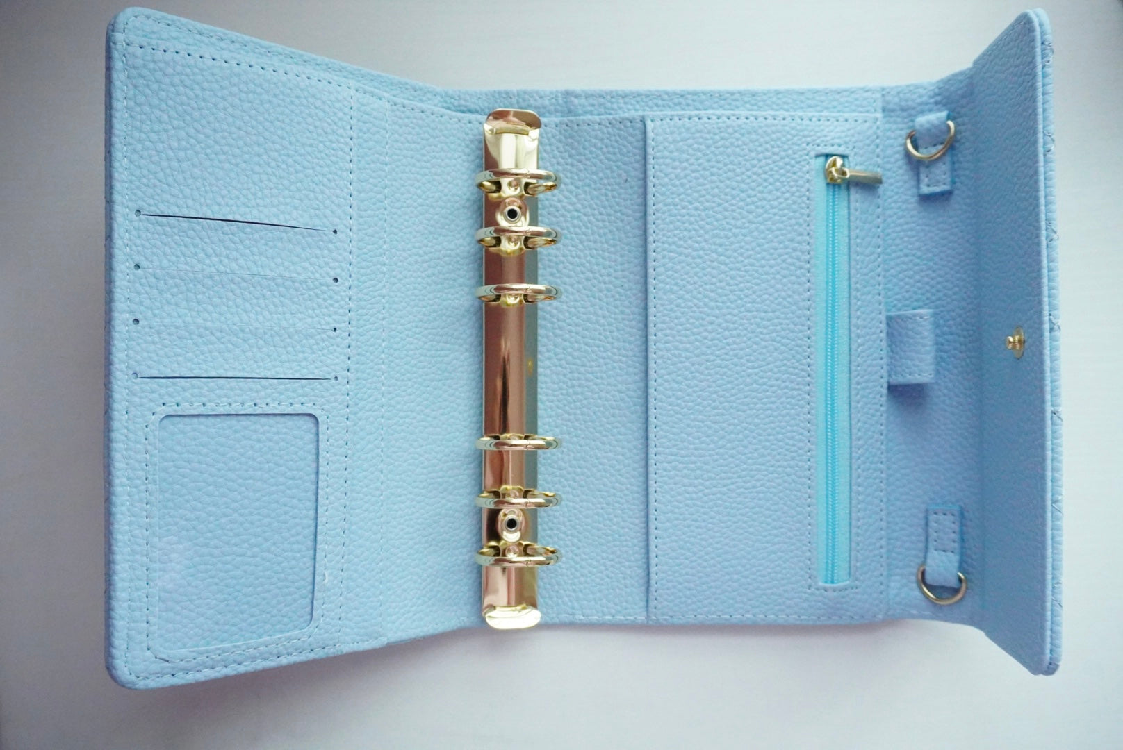 A6 Quilted Binder Wallet