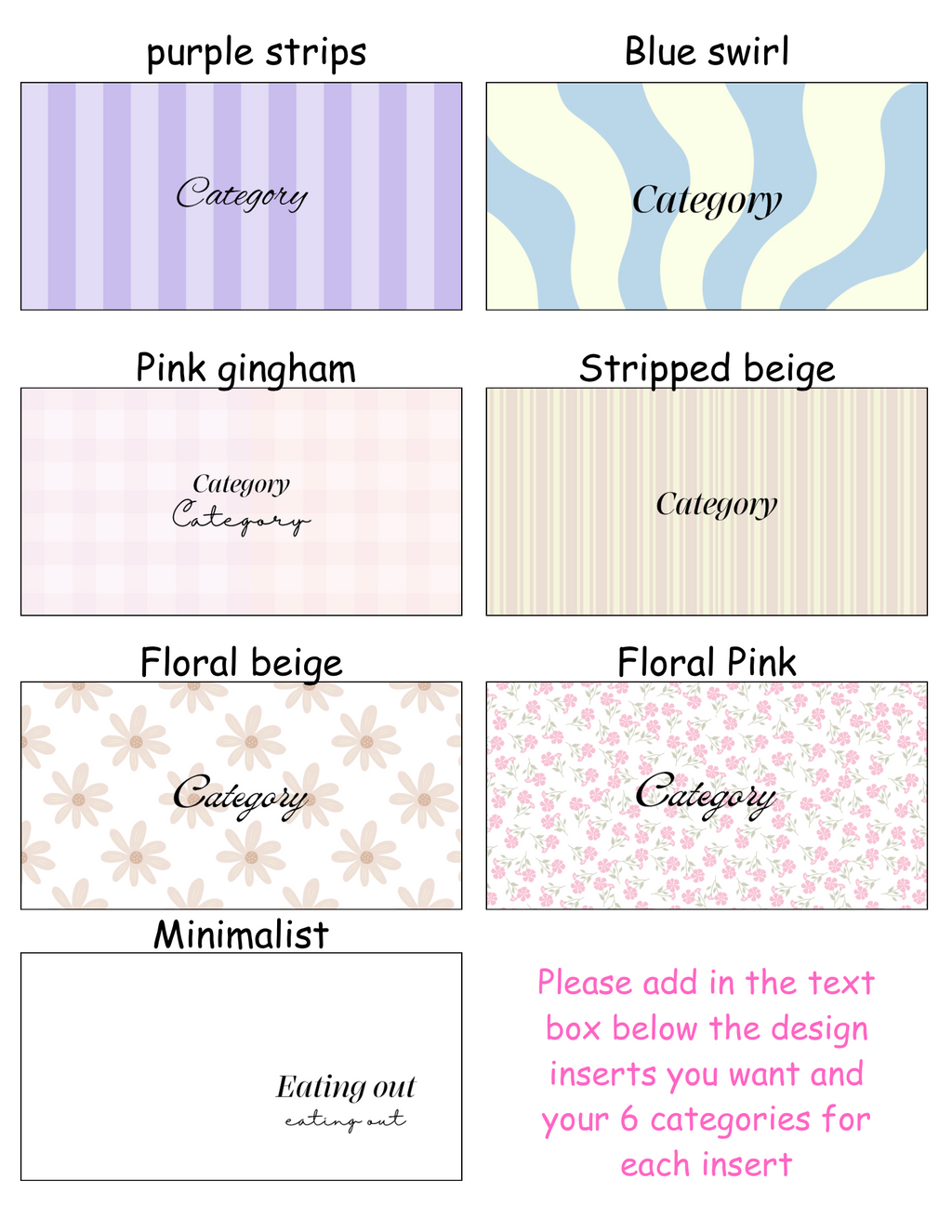 Pretty & Organized Wallet