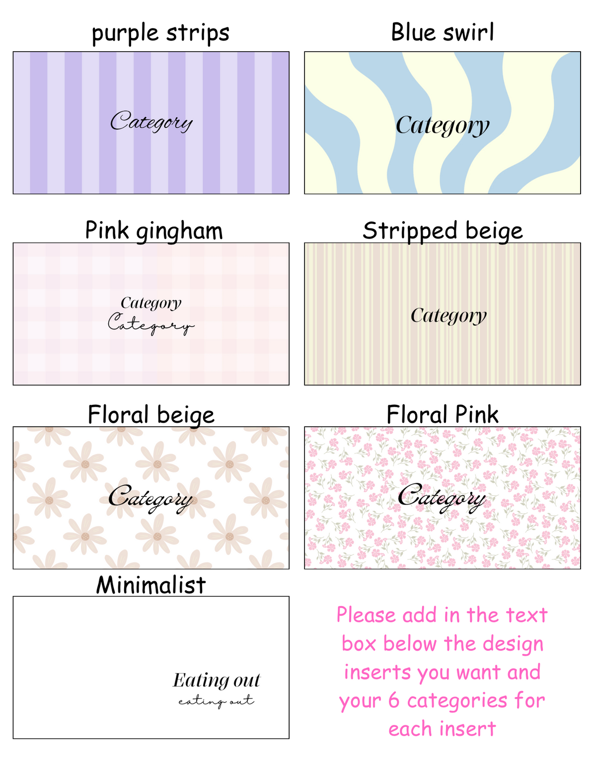 Pretty & Organized Wallet