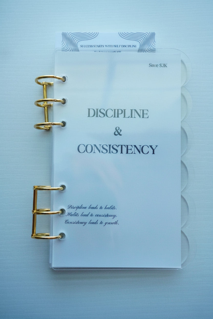 Discipline and consistency Acrylic binder
