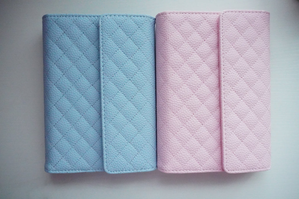 A6 Quilted Binder Wallet