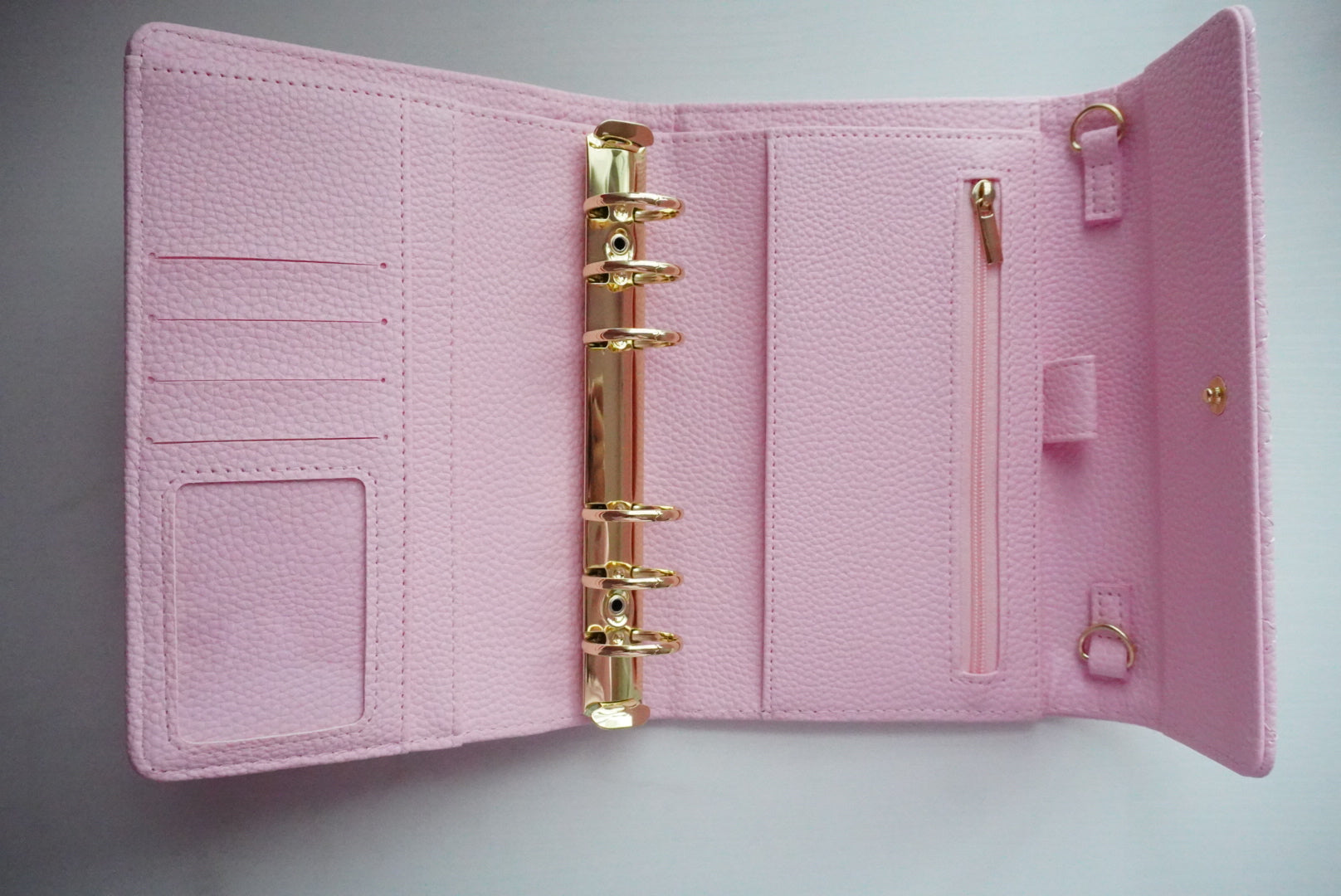 A6 Quilted Binder Wallet