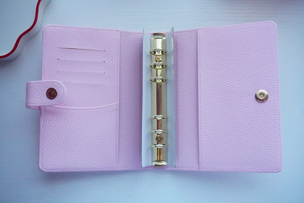 A6 Blush Beauty Bow Binder