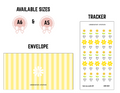 Emergency savings (tracker and envelope)