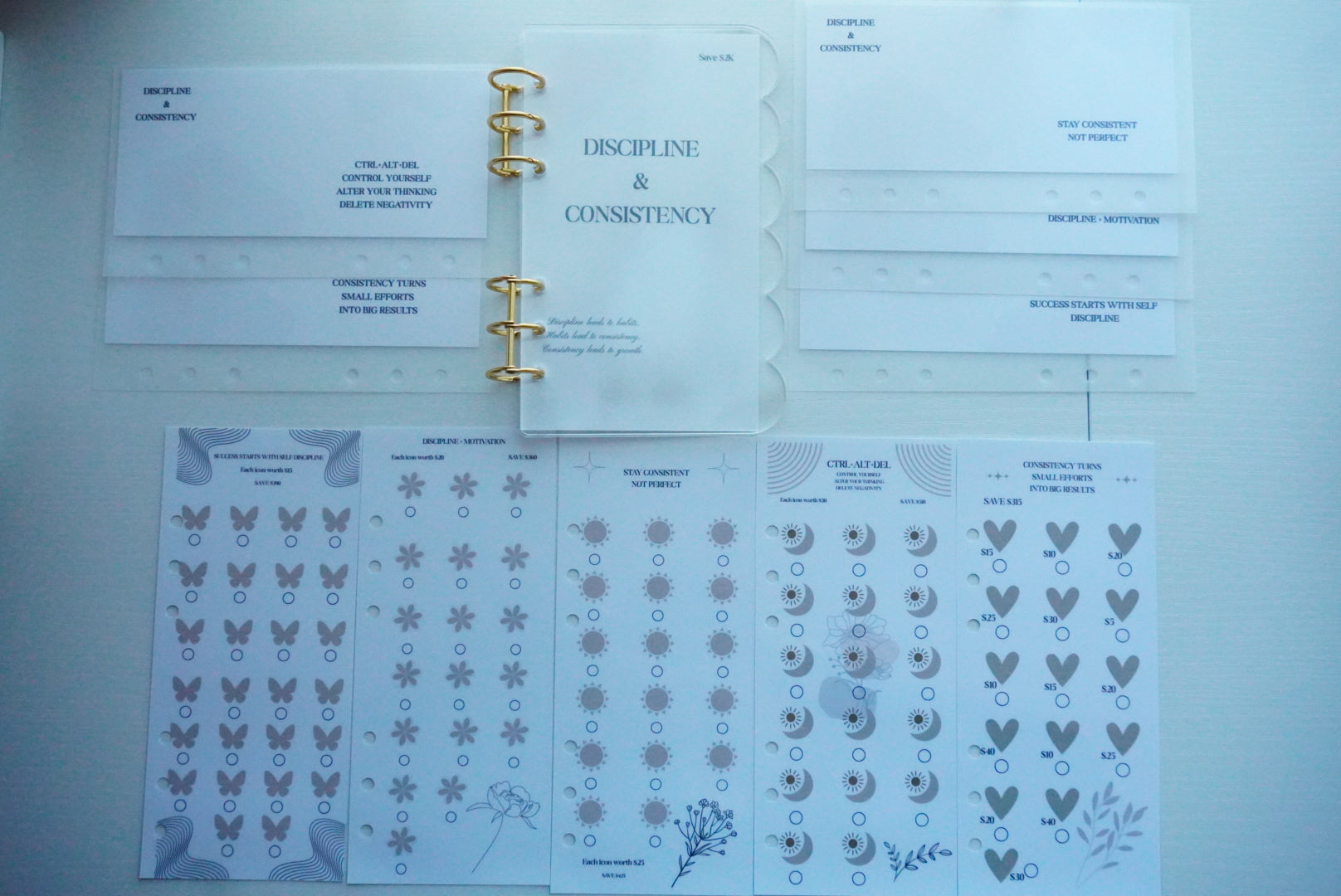 Discipline and consistency Acrylic binder