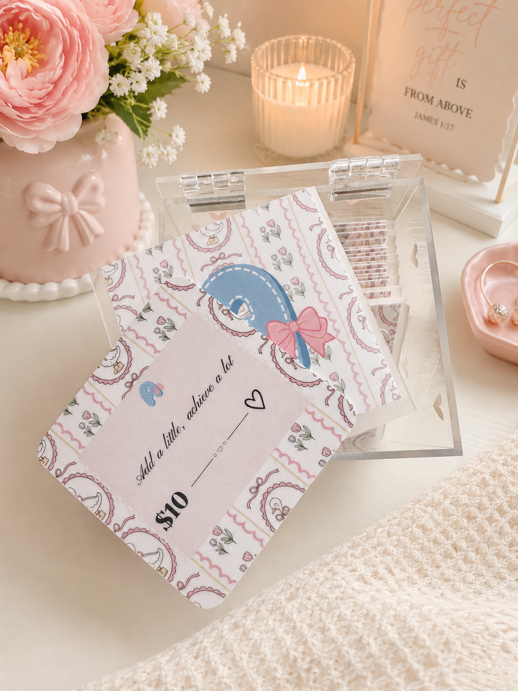 Alphabet Savings Box