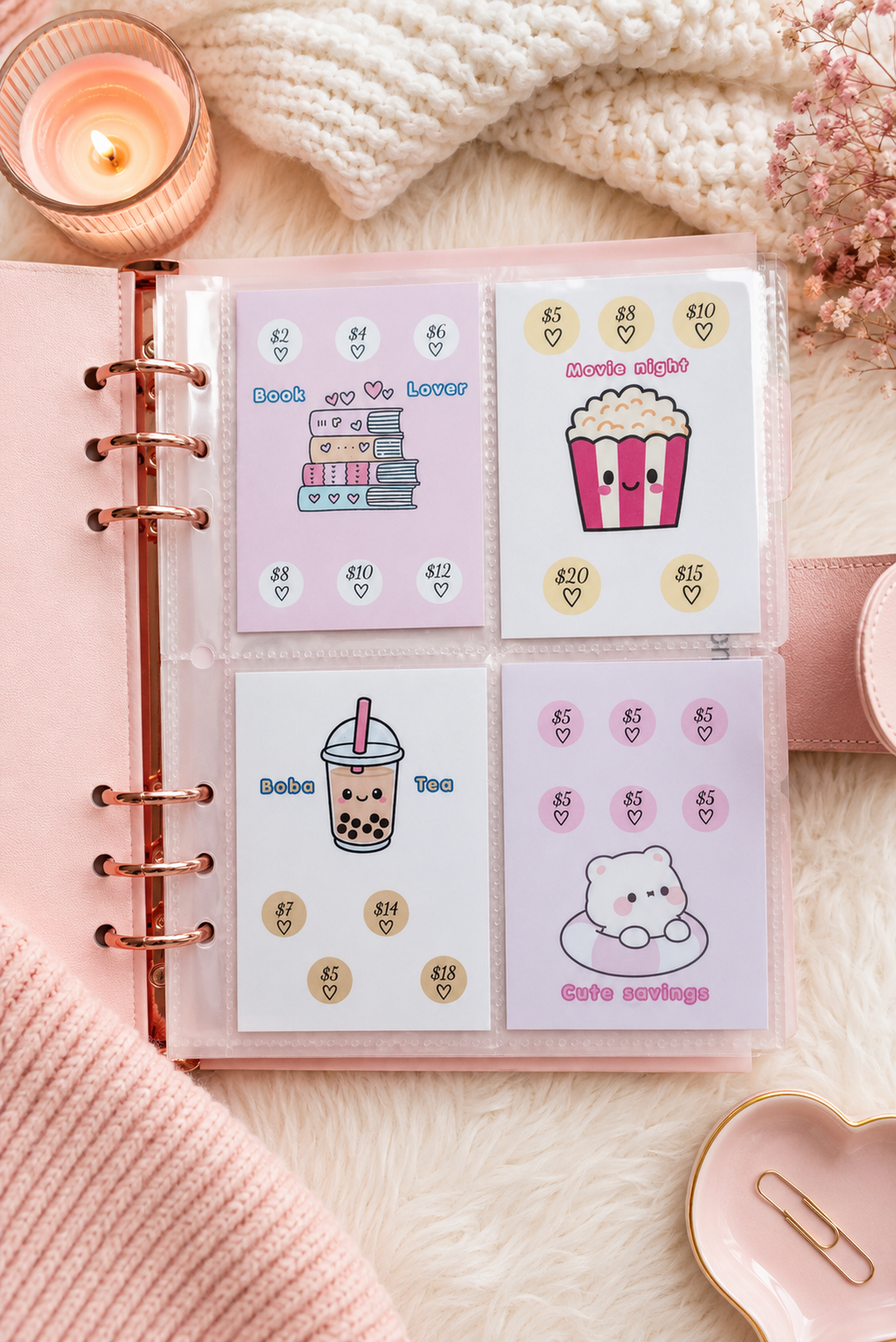 Cute and cozy mini milestones