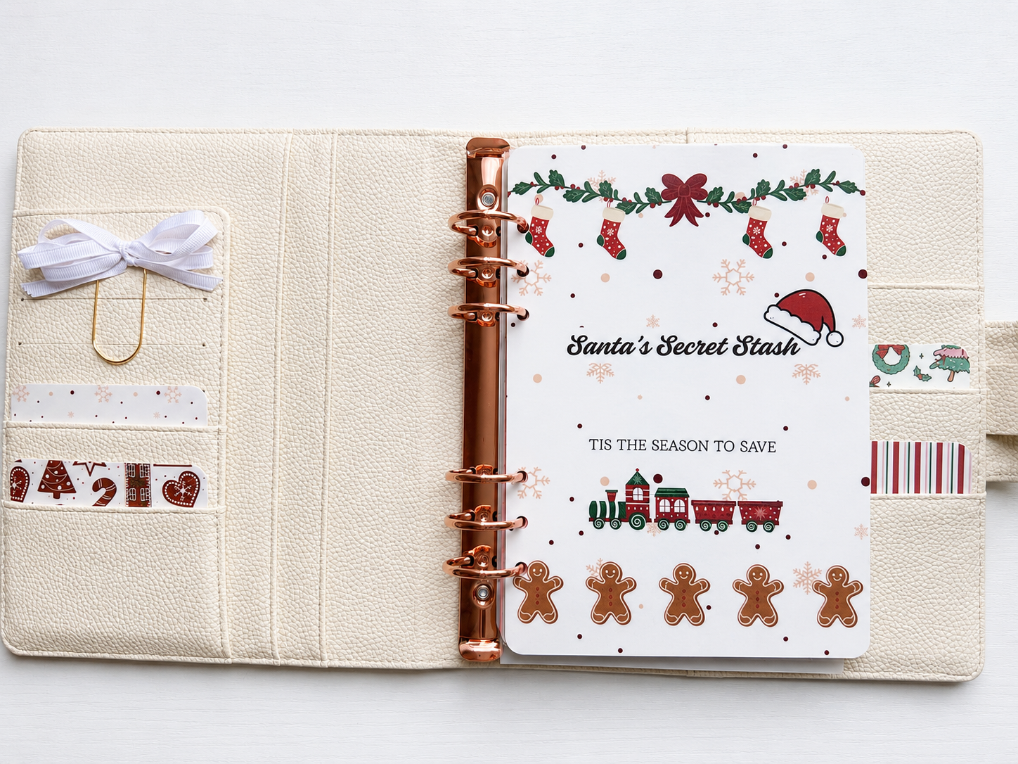 Santa’s secret stash(Christmas savings)A5