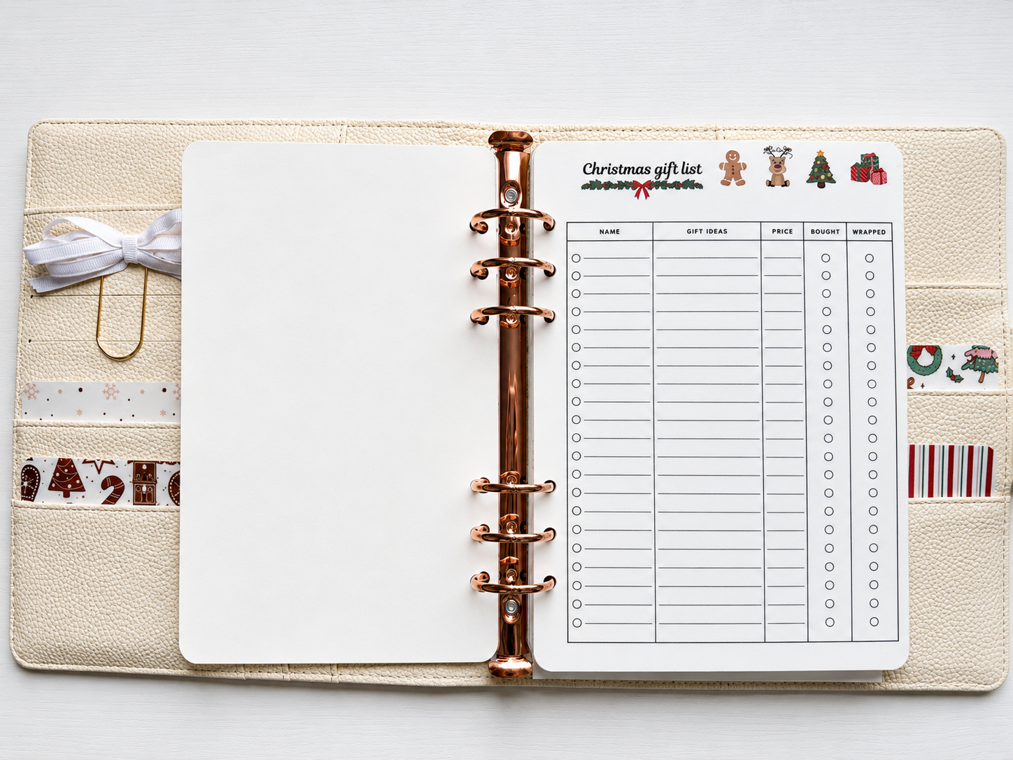 Santa’s secret stash(Christmas savings)A5