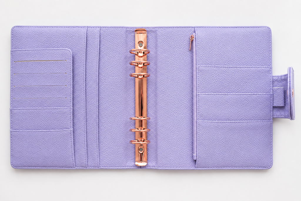 Lavender Lush A5 Binder