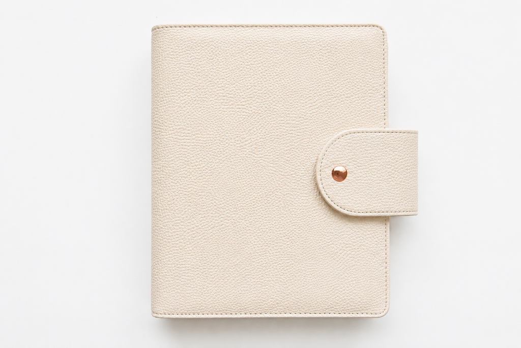 Vanilla Cream A5 Binder