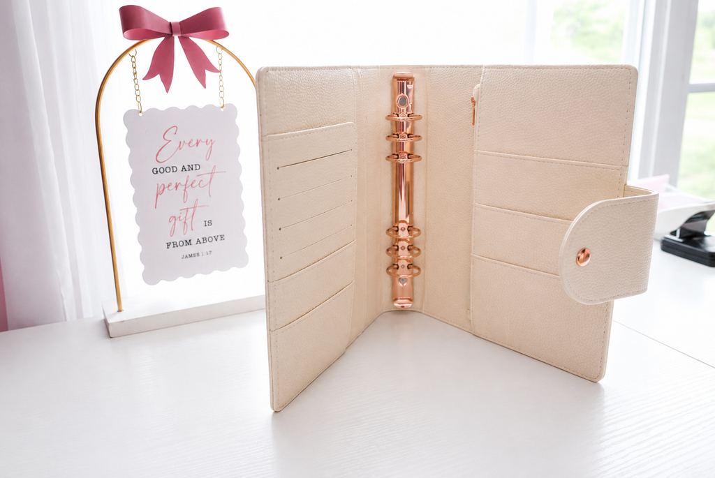 Vanilla Cream A5 Binder