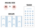 1K savings (tracker and envelope)