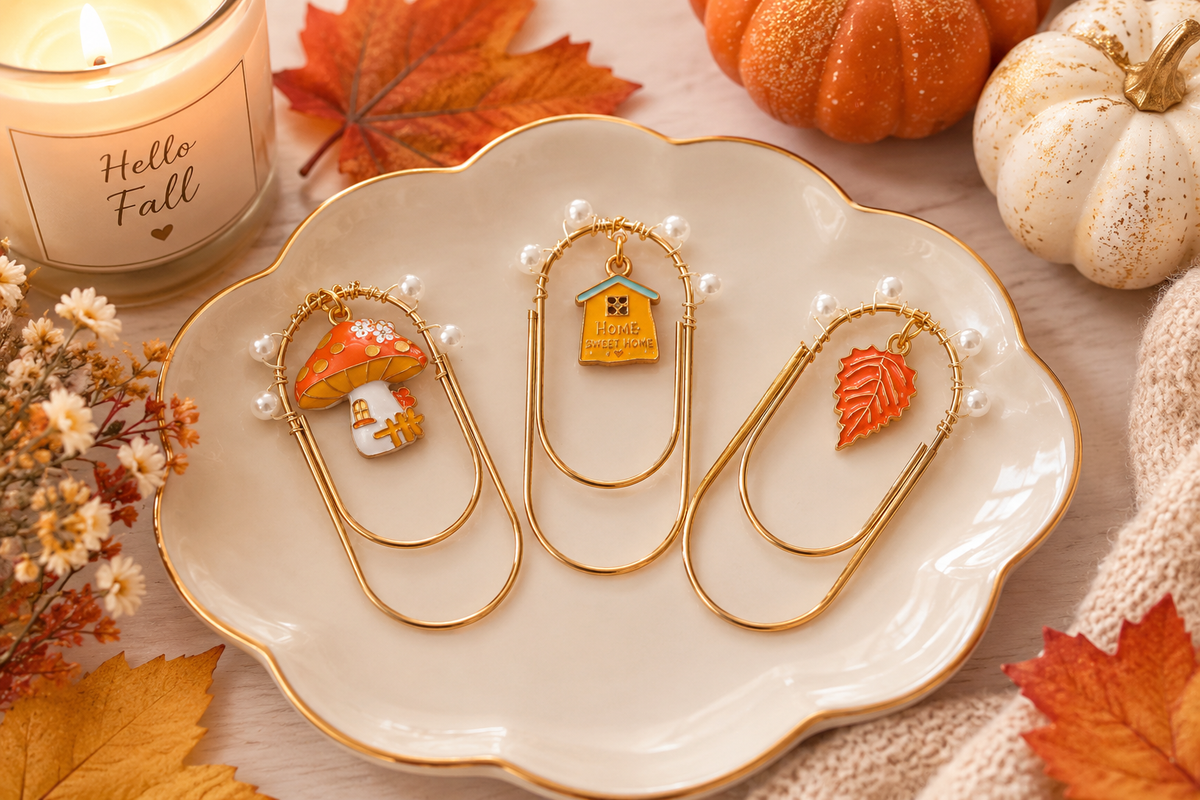 Mystery Autumn Charms (set of 3)